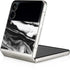 Black and White Marble Ink Galaxy Z Flip3 5G Skin